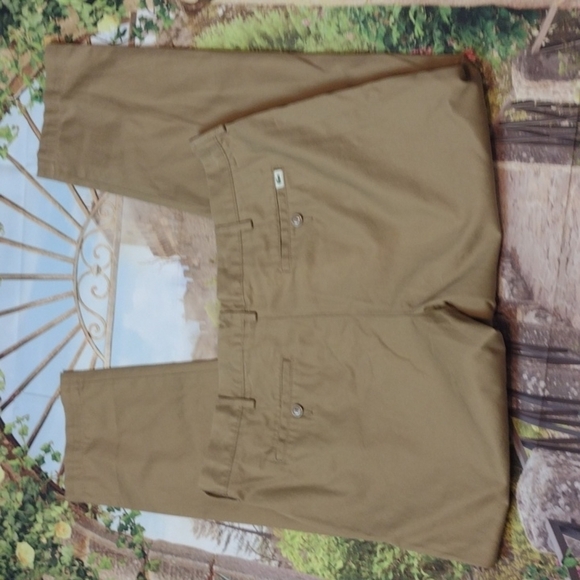Lacoste Saharan beige slim fit pants size 38 big & tall NWT - Picture 4 of 6